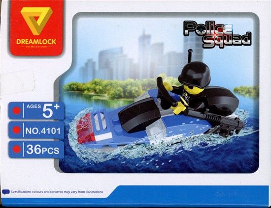 Police Squad Patrol Boat Dreamlock ET130