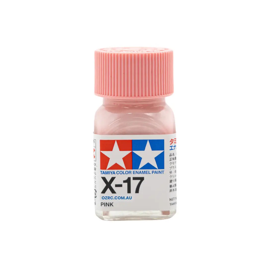 Gloss Pink Enamel Paint 10ml - Tamiya X-17