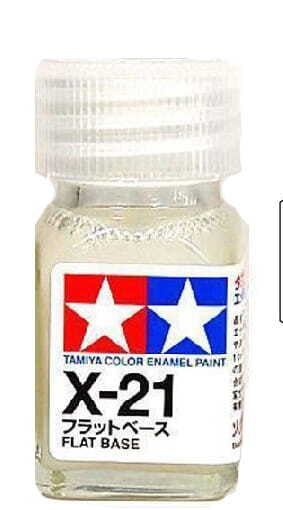 Flat Base Enamel Paint 10ml - Tamiya X-21