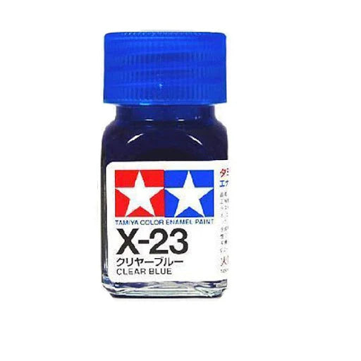 Clear Blue Enamel Paint 10ml - Tamiya X-23