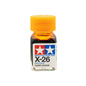 Clear Orange Enamel Paint 10ml - Tamiya X-26