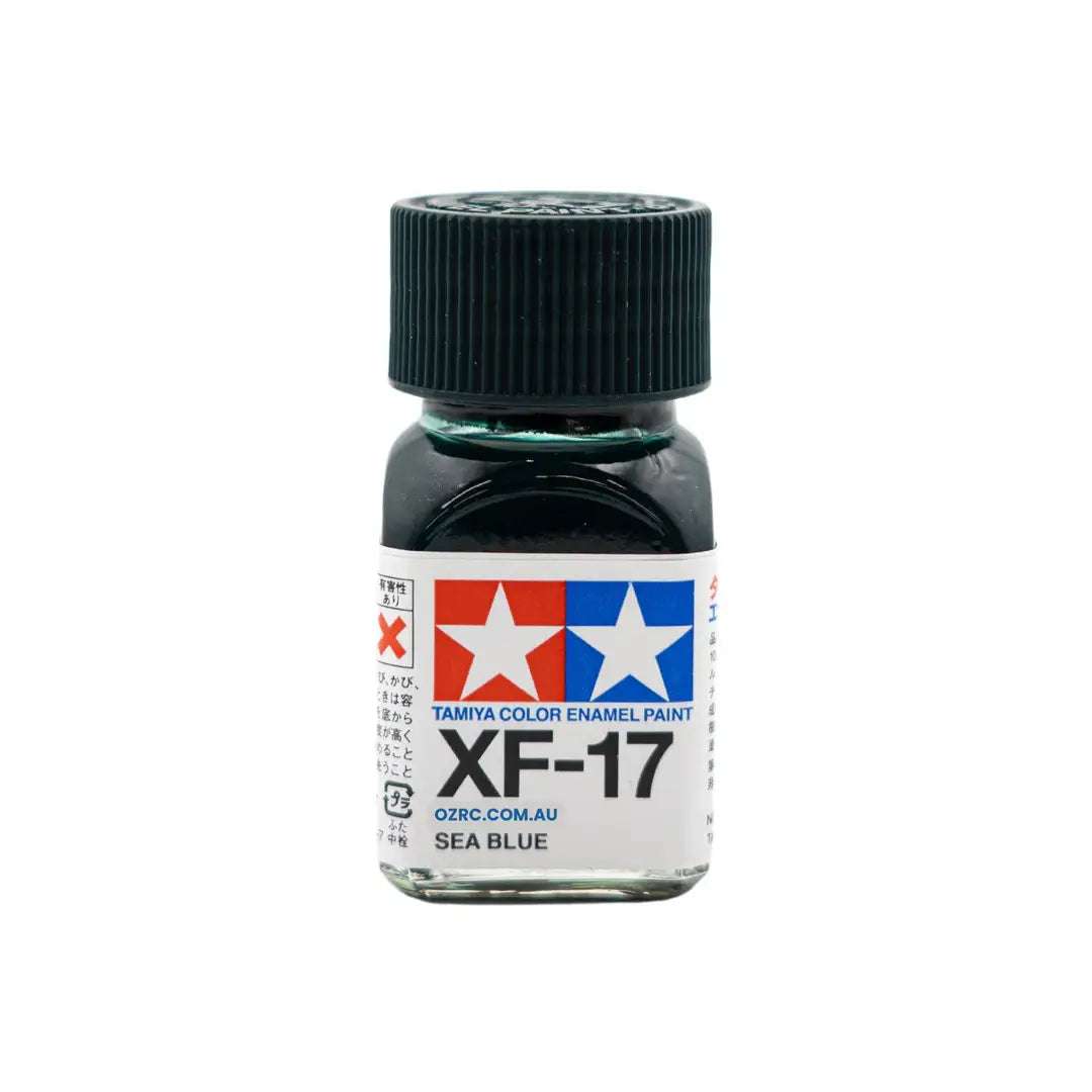 Flat Sea Blue Enamel Paint 10ml - Tamiya XF-17