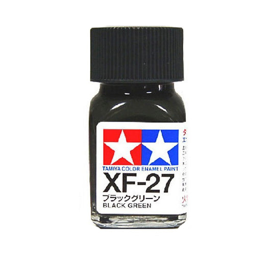 Black Green Enamel Paint 10ml - Tamiya XF-27