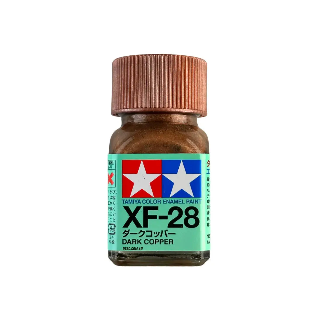 Dark Copper Enamel Paint 10ml - Tamiya XF-28