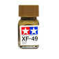 Khaki Enamel Paint 10ml - Tamiya XF-49