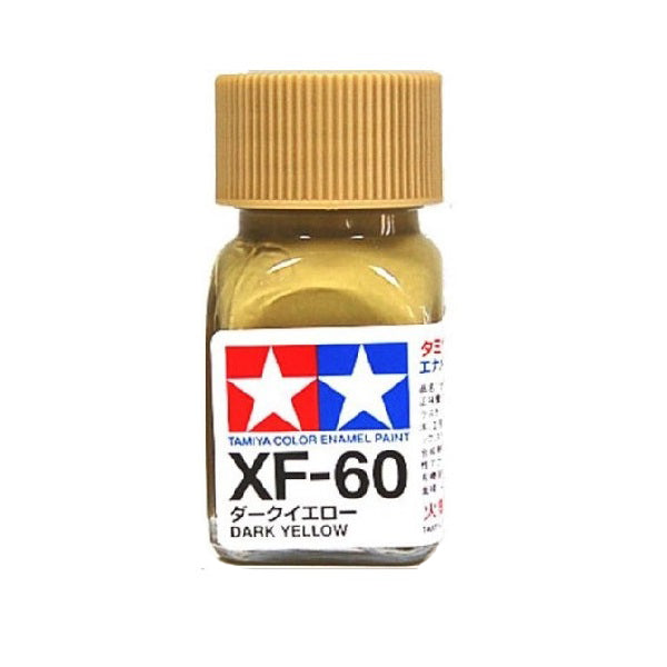 Dark Yellow Enamel Paint 10ml - Tamiya XF-60
