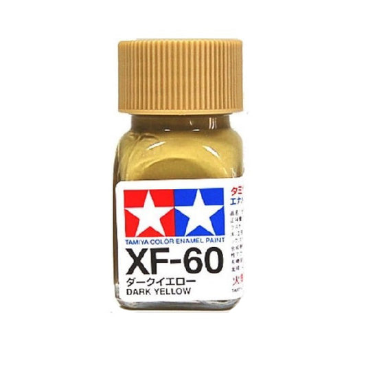 Dark Yellow Enamel Paint 10ml - Tamiya XF-60