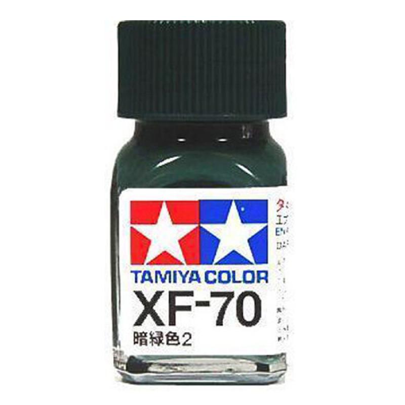 IJN Dark Green 2 Enamel Paint 10ml - Tamiya XF-70