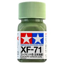 IJN Cockpit Green Enamel Paint 10ml - Tamiya XF-71