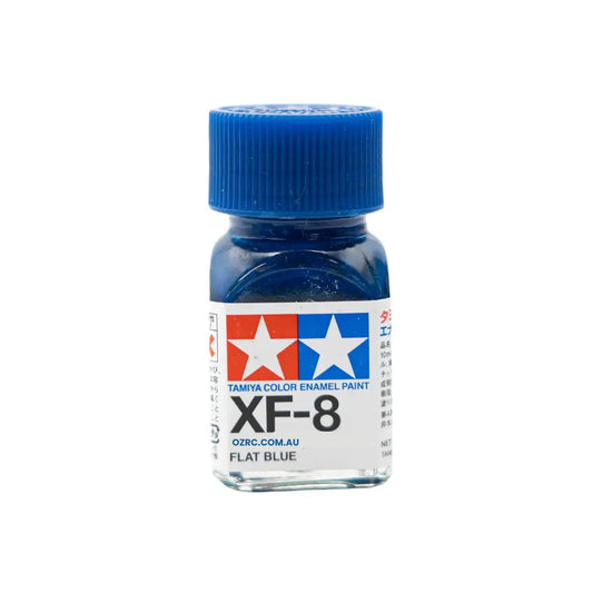 Flat Blue Enamel Paint 10ml - Tamiya XF-8
