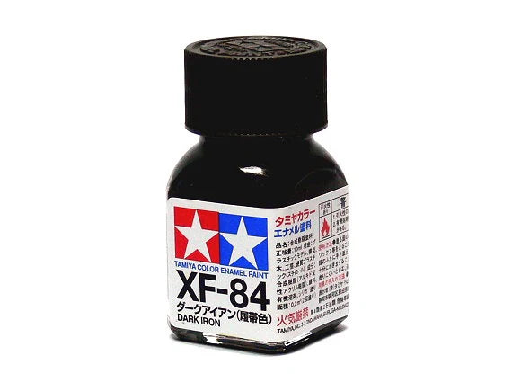 Dark Iron Enamel Paint 10ml - Tamiya XF-84
