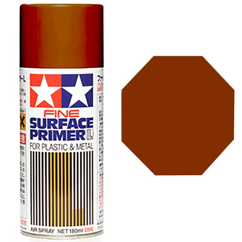 Surface Primer Fine (Oxide Red) - Tamiya - TAM87160