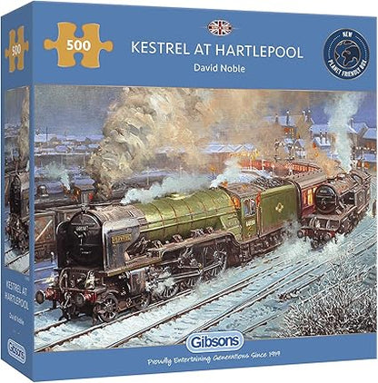 Kestral at Hartlepool - 500 Piece Gibson Puzzles GIB3130