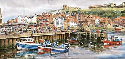 Whitby Harbour - 636 Piece Gibson Puzzles GIB374