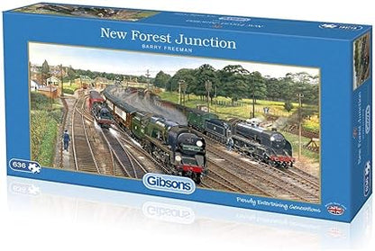 New Forest Junction - 636 Piece Gibson Puzzles GIB4018