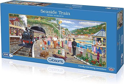Seaside Train - 636 Piece Gibson Puzzles GIB4031