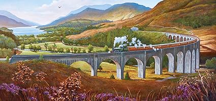 Glenfinnan Viaduct - 636 Piece Gibson Puzzles GIB4037