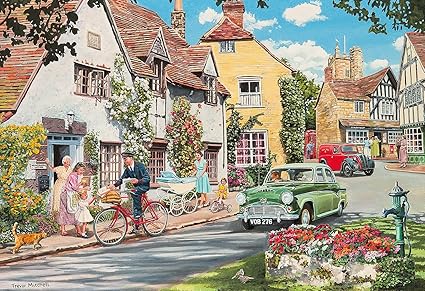 The Postman's Round - Two 500 Piece Gibson Puzzles GIB5030