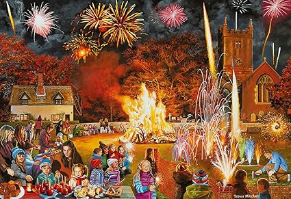 Village Celebrations - Four 500 Piece Gibson Puzzles GIB5051