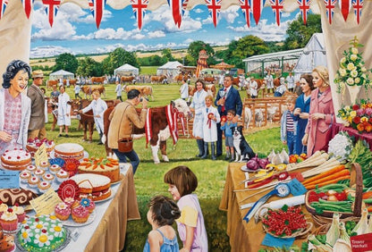 The Farmer's Rounds - Four 500 Piece Gibson Puzzles GIB5055