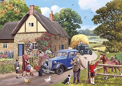 The Evacuees - Four 500 Piece Gibson Puzzles GIB5056