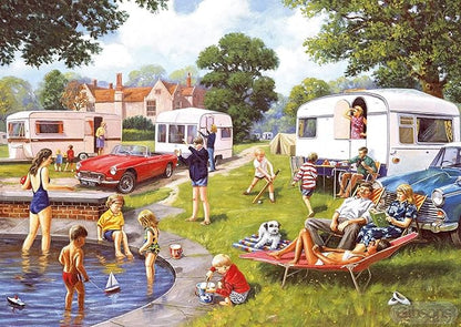 Caravan Outings - Two 500 Piece Gibson Puzzles GIB5057