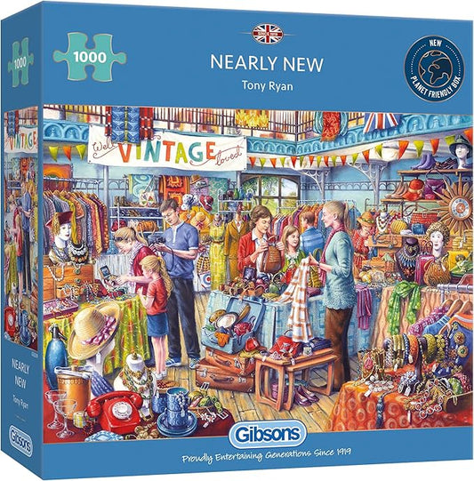 Nearly New - 1000 Piece Gibson Puzzles GIB6230