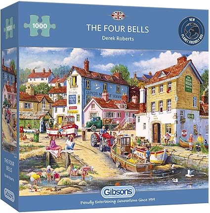 The Four Bells - 1000 Piece Gibson Puzzles GIB6247