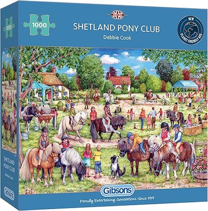 Shetland Pony Club - 1000 Piece Gibson Puzzles GIB6311