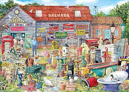 Pots & Penny Farthings -  1000 Piece Gibson Puzzles GIB6318