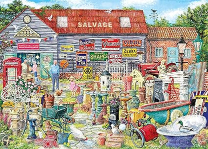 Pots & Penny Farthings -  1000 Piece Gibson Puzzles GIB6318