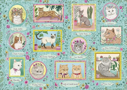 Famous Felines -  1000 Piece Gibson Puzzles GIB6603