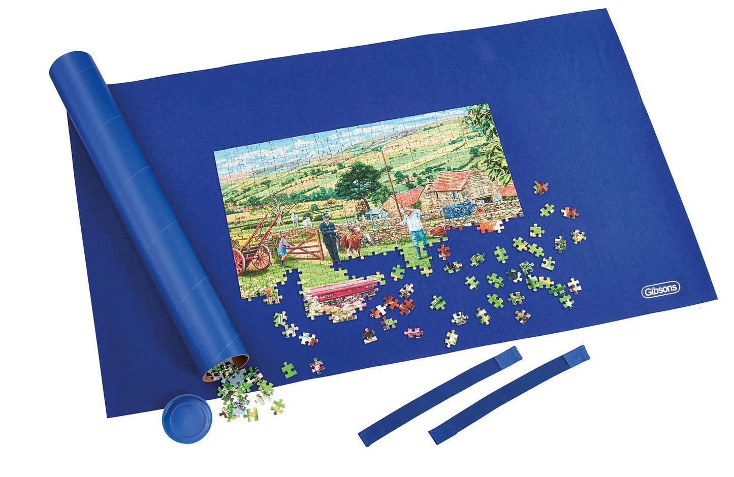 Puzzle Roll-up Mat for Puzzles up to 1000 Pieces - Gibson Puzzles GIB9005