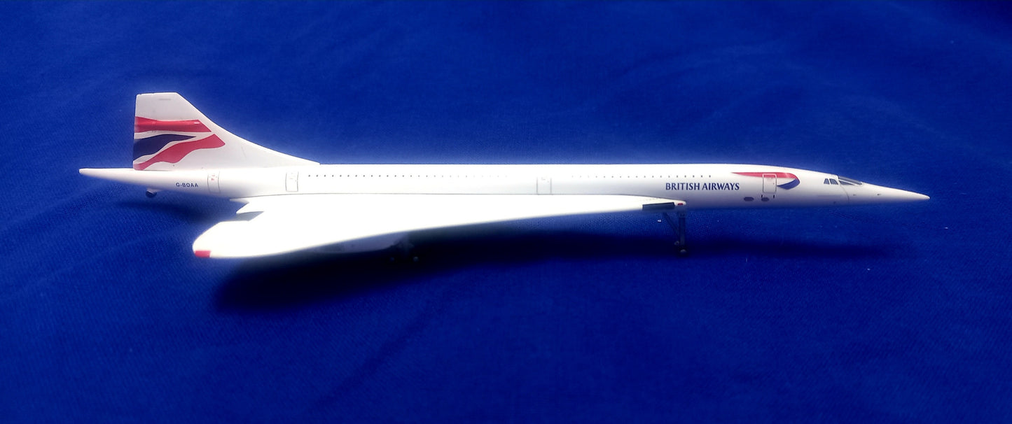 Concorde British Airways - 1/400 Scale Gemini Jets GJBAW1233