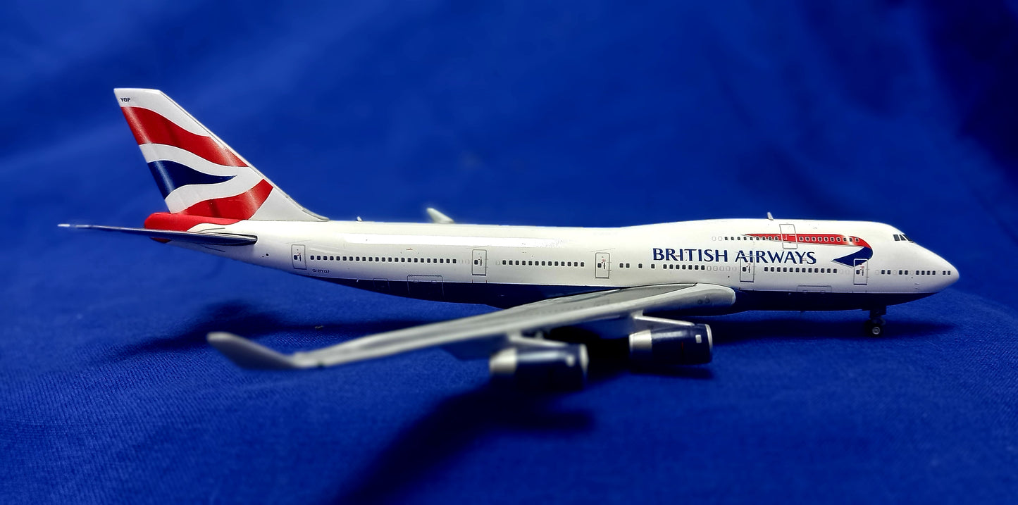 Boeing 747-436 British Airways  - 1/400 Scale Gemini Jets GJBAW1792