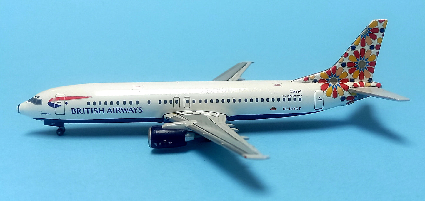 Boeing  737-400 British Airways - 1/400 Scale Gemini Jets GJBAW486