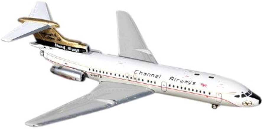 Hawker Siddeley HS.121 Trident 1E Channel Airways - 1/400 Scale GeminiJets GJCAW772