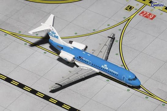 Fokker 70 KLM City Hopper - 1/400 Scale Gemini Jets GJKLM843