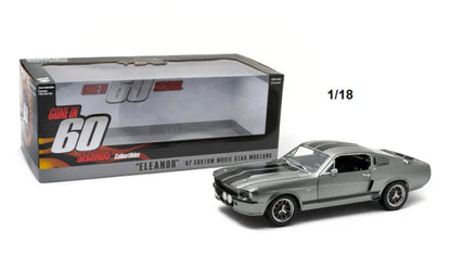 Ford Mustang Custom (Eleanor) Silver 1967 1/18 GreenLight GR12909