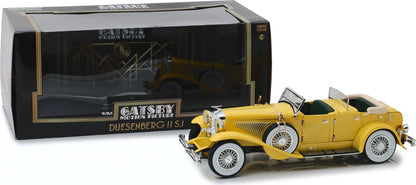 Duesenberg II SJ The Great Gatsby 2013 Yellow 1/18 GreenLight GR12927