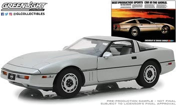 Chev Corvette C4 Vintage Ad Cars “Best Prod Sports Car 1/18 GreenLight GR13534