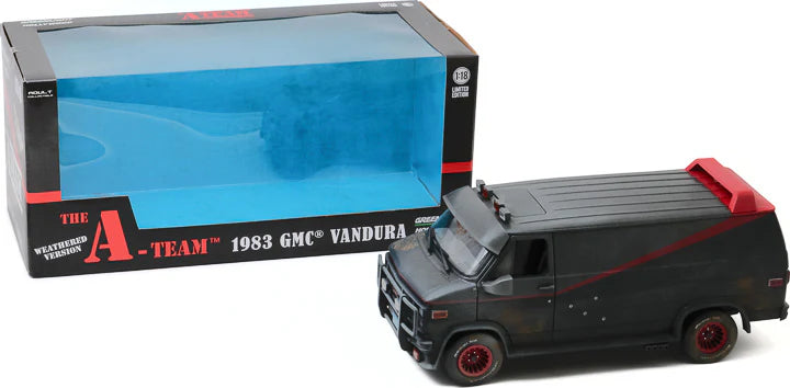 GMC Vandura  A-Team (1983-87 Tv Series) Weathered Version 1/18 GreenLight GR13567