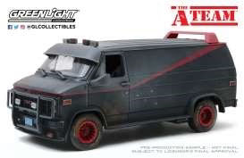 GMC Vandura  A-Team (1983-87 Tv Series) Weathered Version 1/18 GreenLight GR13567