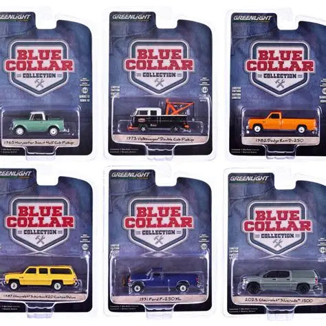Blue Collar Collection Series 13 set off 6 1/64 GreenLight GR35280/48