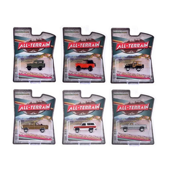 All-Terrain Series 16 set off 6 1/64 GreenLight GR35290/48
