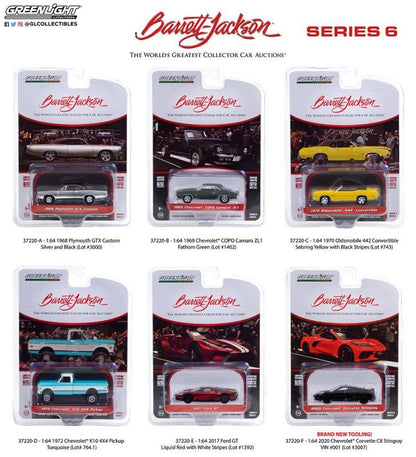 Barrett-Jackson Scottsdale Edition S6 set off 6 1/64 GreenLight GR37220/48