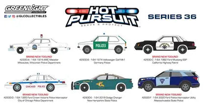 Hot Pursuit Series 36 set off 6 1/64 GreenLight GR42930/48