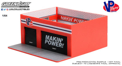 Mechanic's Corner S10 Weekend W/Shop VP Racing Fuels Garage 1/64 GreenLight GR57103