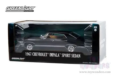 Chevrolet Impala Sport Sedan - Tuxedo Black 1967 1/24 GreenLight GR84035