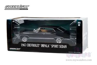 Chevrolet Impala Sport Sedan - Tuxedo Black 1967 1/24 GreenLight GR84035